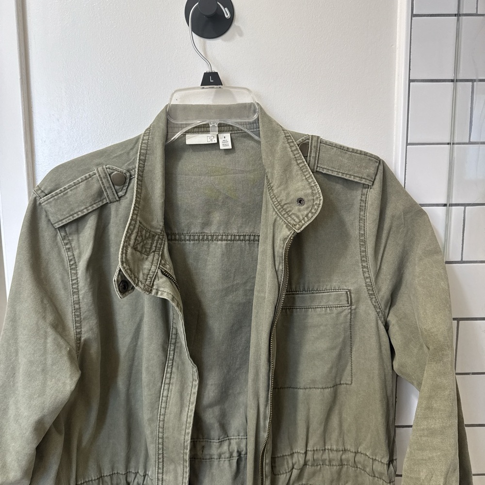 BP Olive Utility Jacket for Women